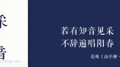 诗词中那些静美有意境的唯美名字