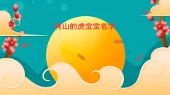 有山的虎宝宝名字