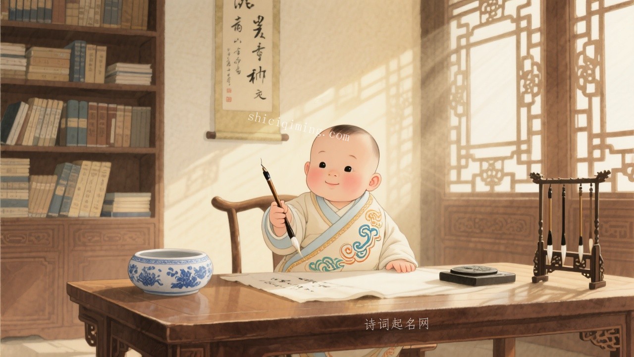 古诗词中的男孩名字：寓意吉祥的经典选名参考