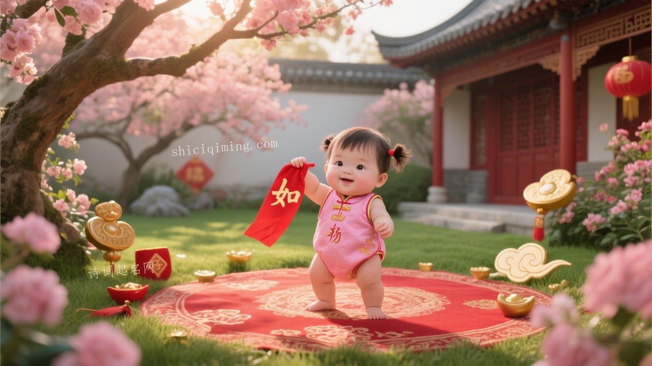 杨姓女孩带如字的优雅名字推荐