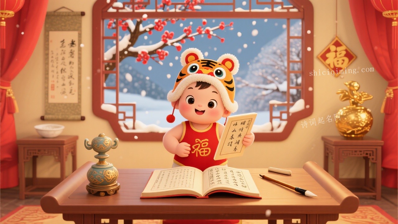 诗词取名灵感：巧选灵动俊秀的男孩名字