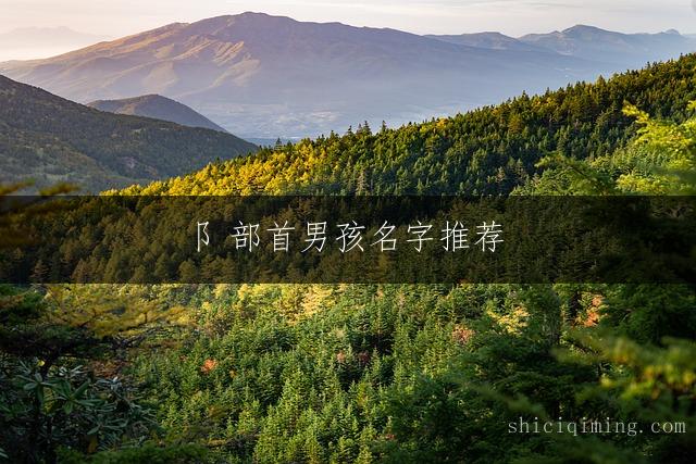 阝部首男孩名字推荐：独特好听的精选列表