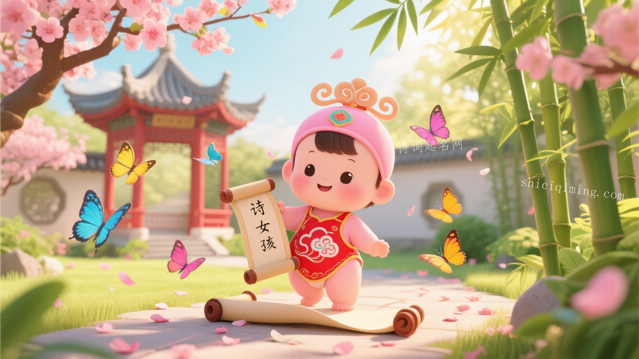 诗意女孩名字精选：繁简结合的取名灵感