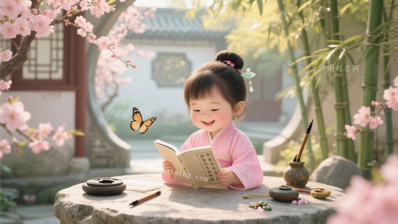 诗经楚辞取名：绝美女宝宝名字精选