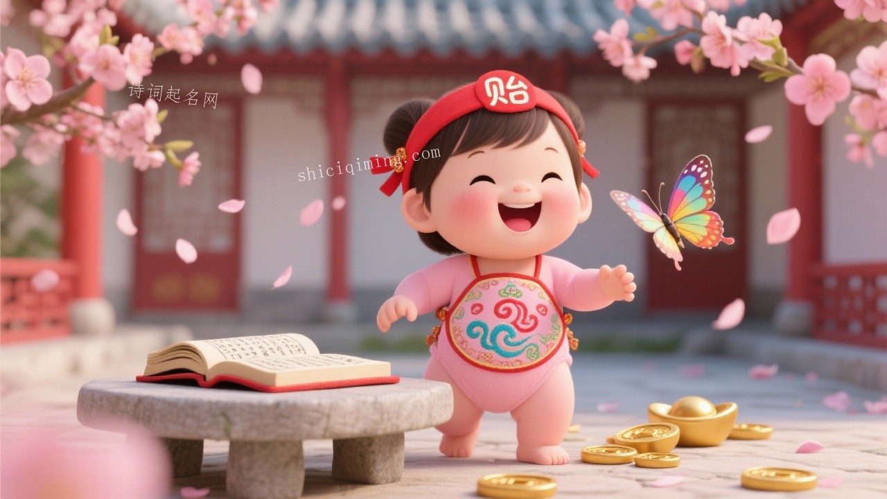 灵秀可爱的带贻字古风女孩名字精选