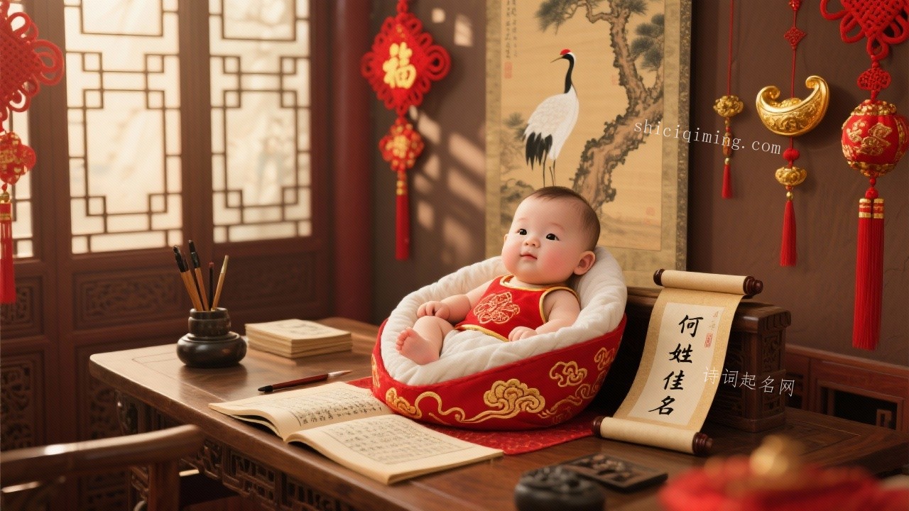 何姓男孩一繁一简搭配名字精选