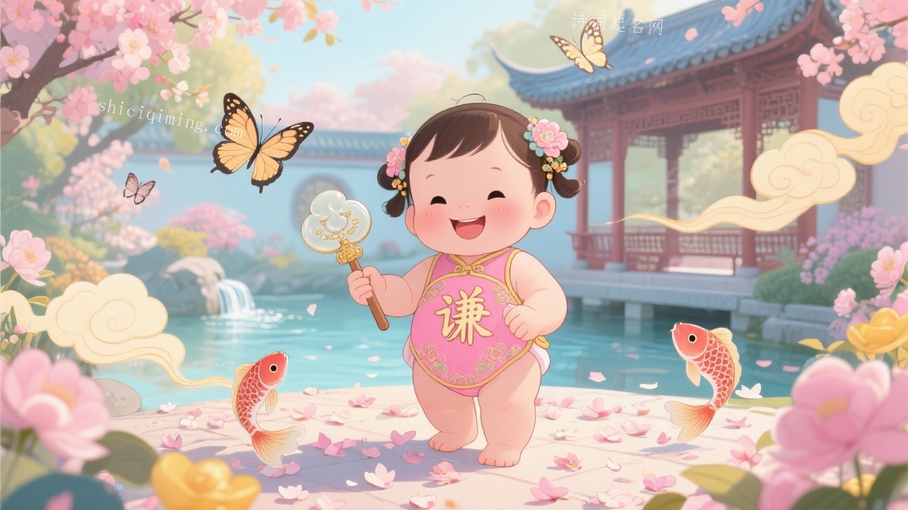 精选带谦字的灵秀女孩名字,赋予宝宝温婉典雅气质