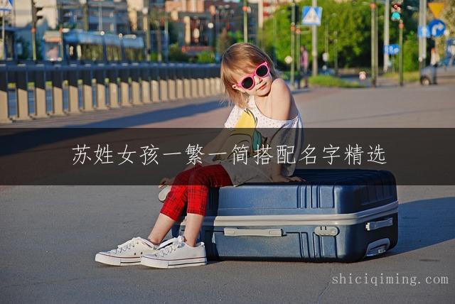 苏姓女孩一繁一简搭配名字精选