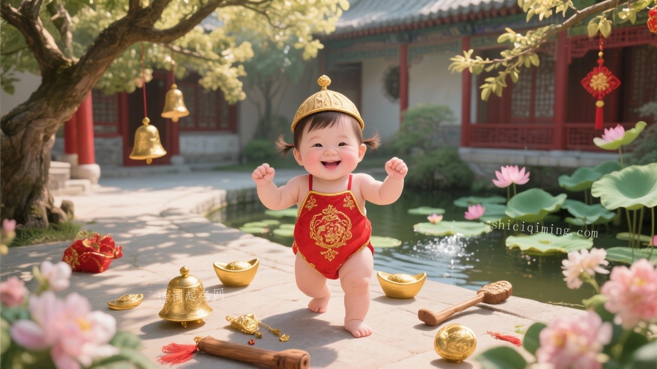 聪慧可爱的五行金木组合女孩名字