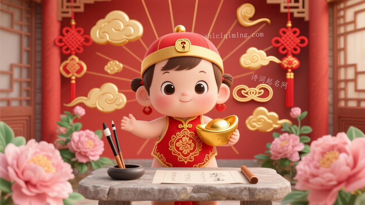 珍贵可爱的带金女孩名字精选