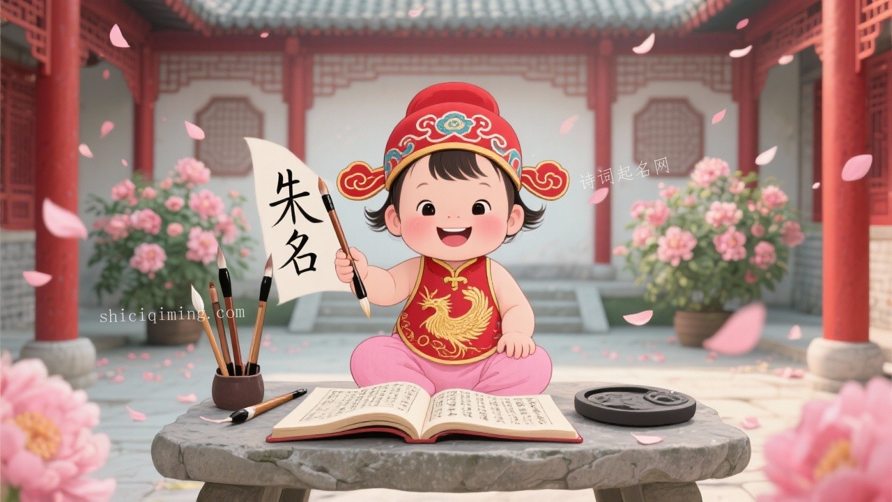 朱姓女孩名字：一繁一简搭配精选